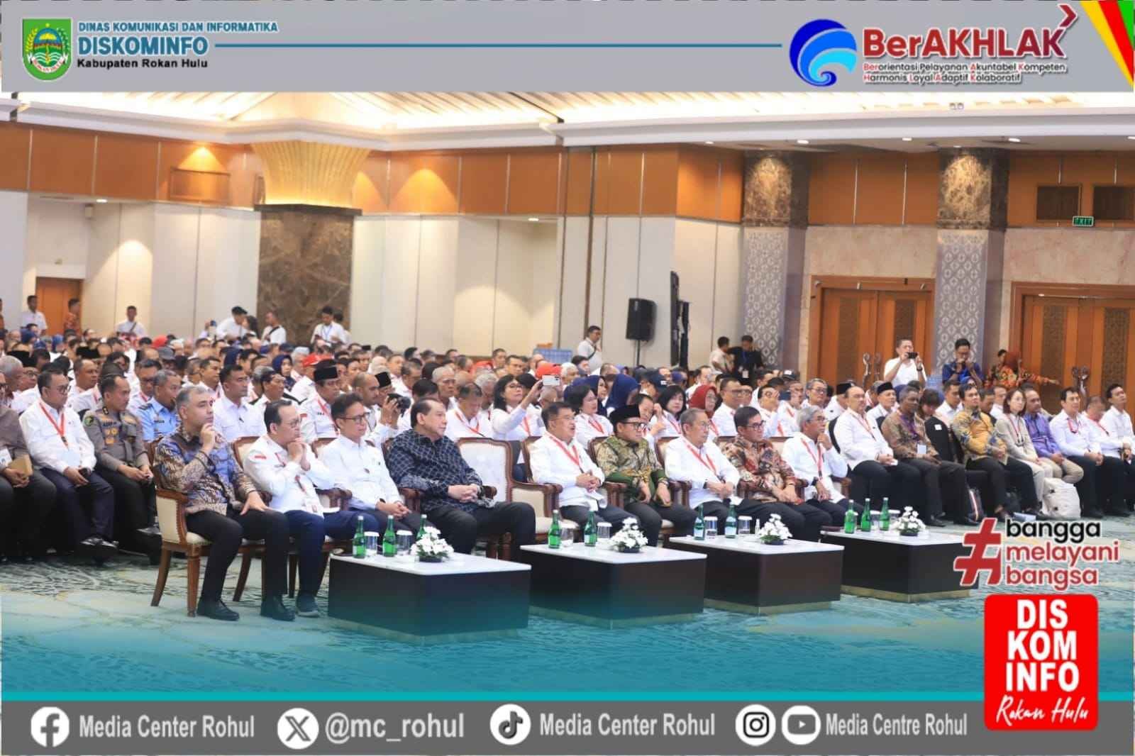 Ketua PMI Rohul Hj. Peni Herawati ikuti Munas XXII tahun 2024, Jusuf Kalla terpilih secara Aklamasi sebagai ketua Umum