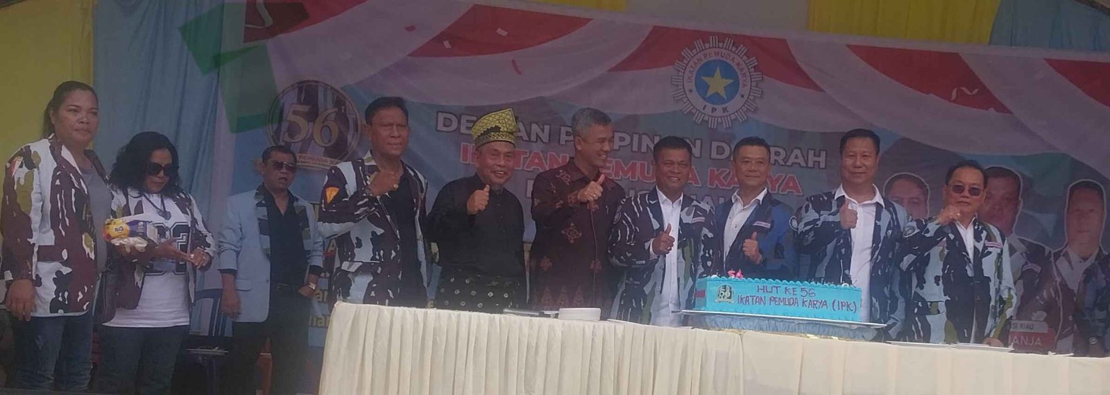 DEWAN PIMPINAN DAERAH IKATAN PEMUDA KARYA ( IPK ) RAYAKAN HUT 56 TAHUN DI KECAMATAN TUALANG