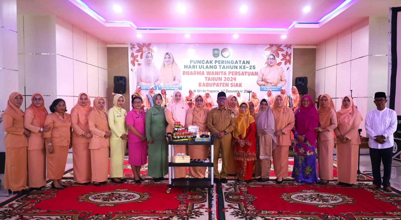 Puncak Peringatan HUT ke-25 DWP Siak Jaga Silaturahmi dan Kondusivitas Menuju Indonesia Emas 2045