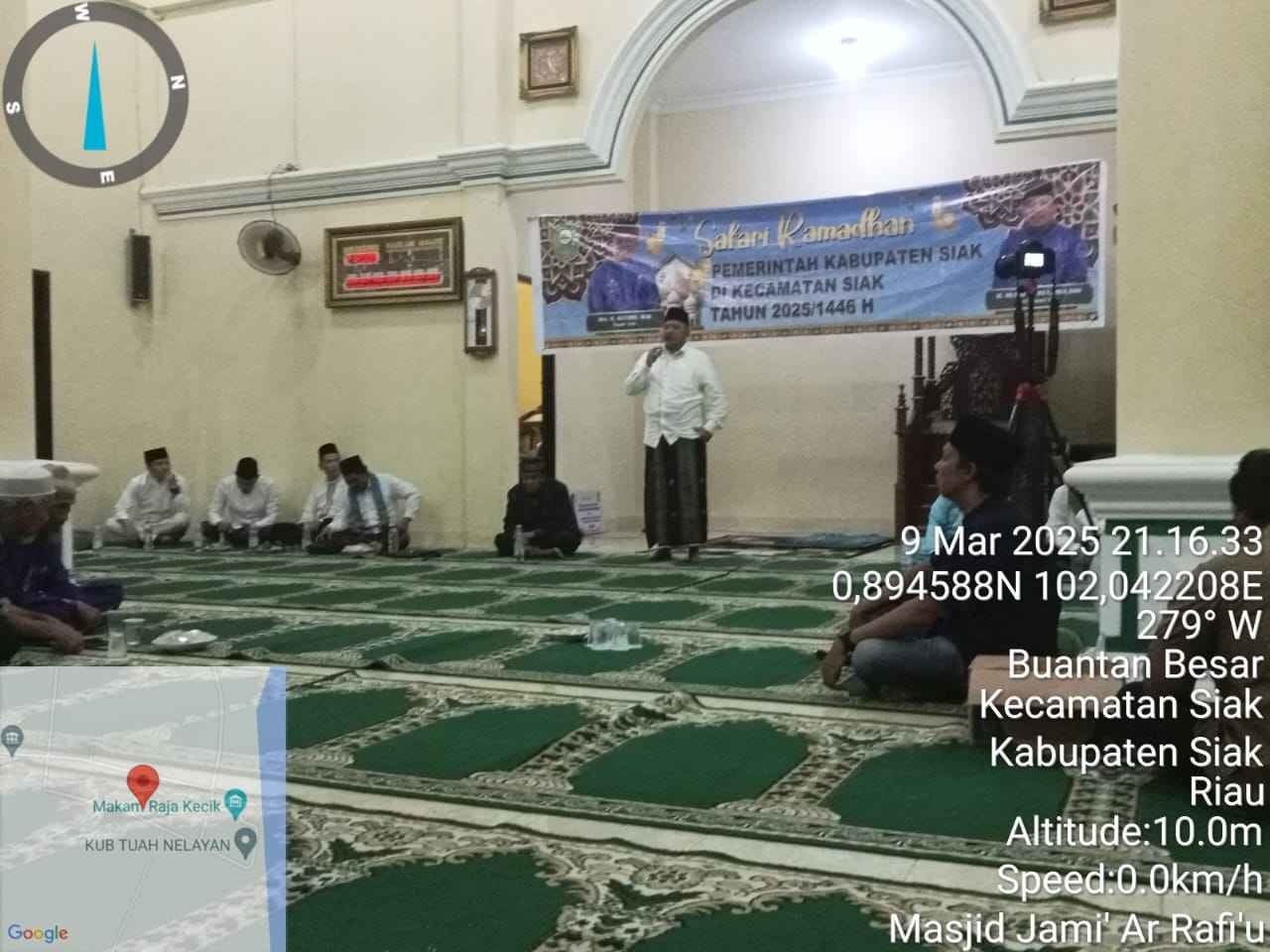 KEGIATAN PEMKAB SIAK, ALFENDRI HARIRI BUKA BERSAMA WARGA BUATAN BESAR
