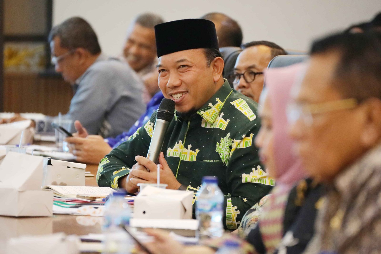 Wabup Husni Merza hadiri  Rakor bersama Gubernur Riau, Sampai Sejumlah Usulan Pembangunan