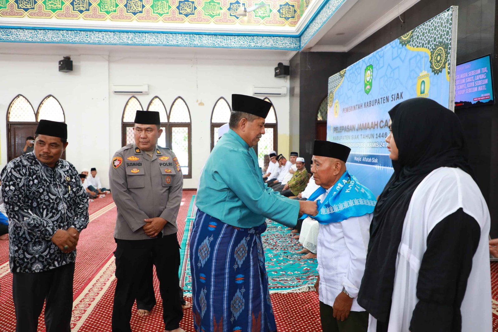 Bupati Alfedri  "Persiapkan Diri, Jadilah Jemaah Calon Haji Mandiri"
