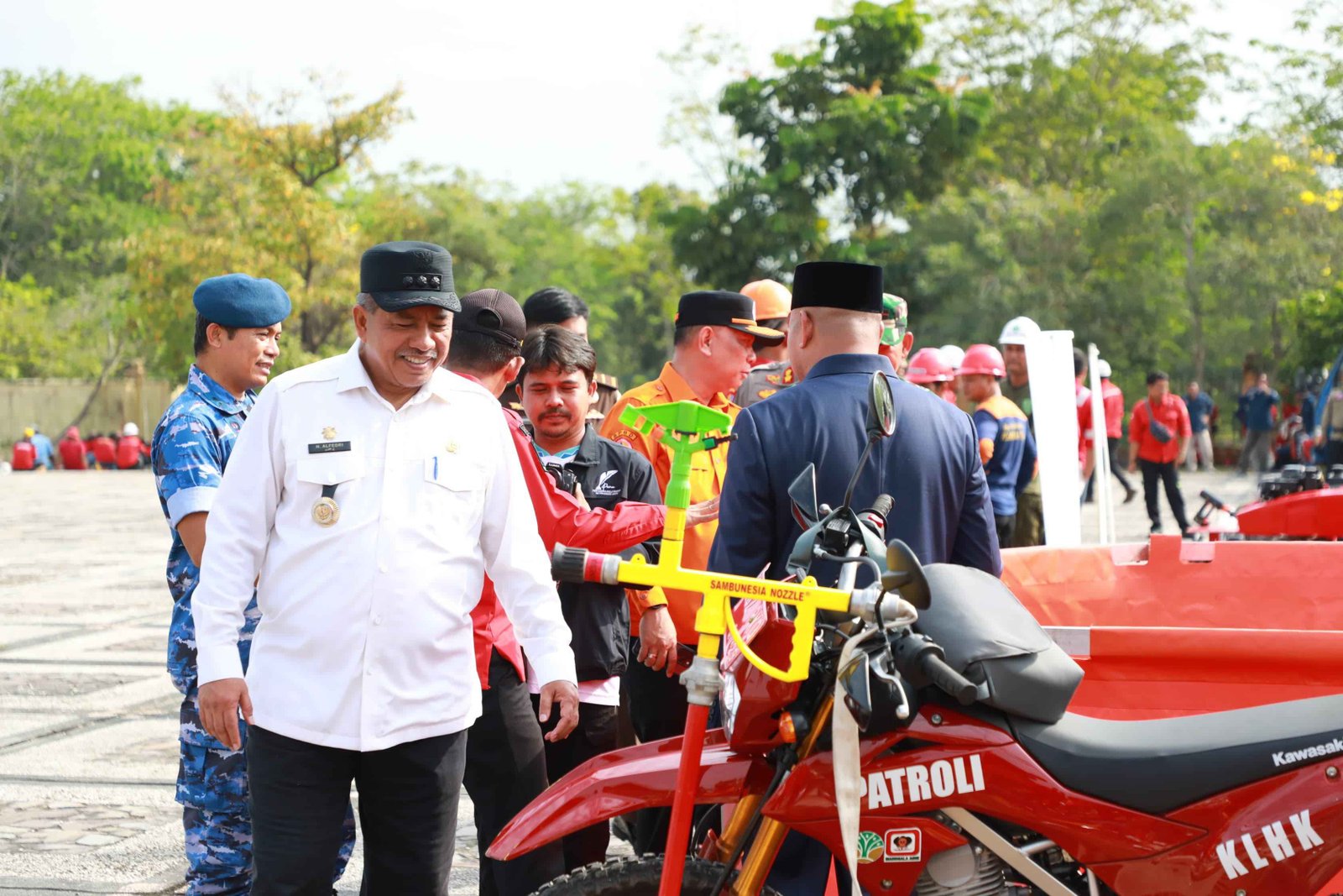 Alfedri perintahkan  Cegah Karhutla Butuh Koordinasi Lebih Intensif kepada instasi terkait.  