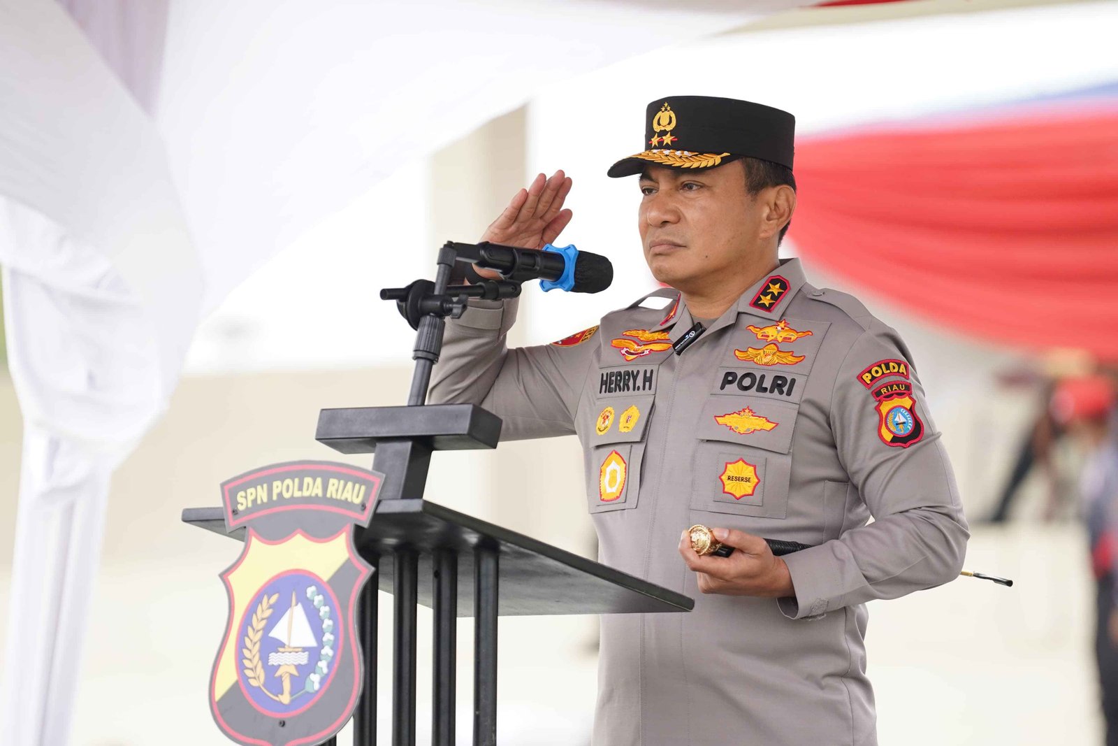 Polda Riau Gelar Upacara Pembukaan Pelatihan Tim RAGA Tahun 2025