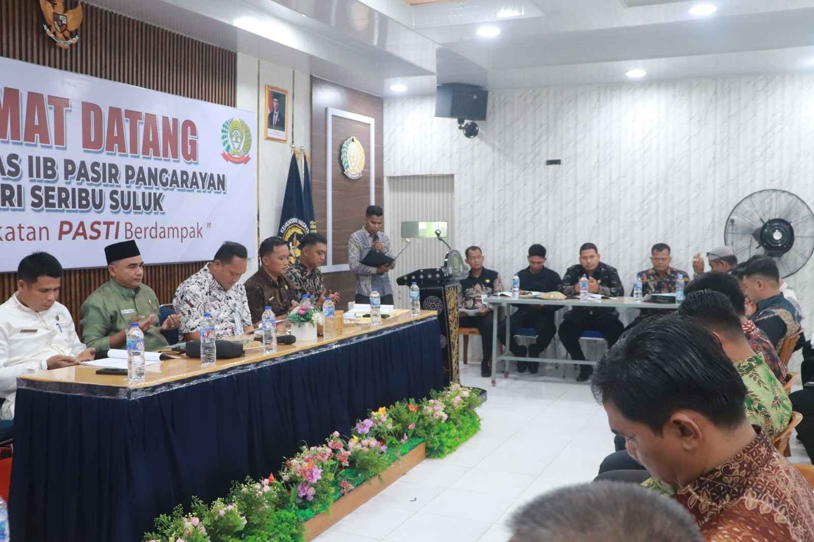 RAT Koperasi Lapas Pasir Pangarayan Hadirkan Dinas Koperasi Rohul 