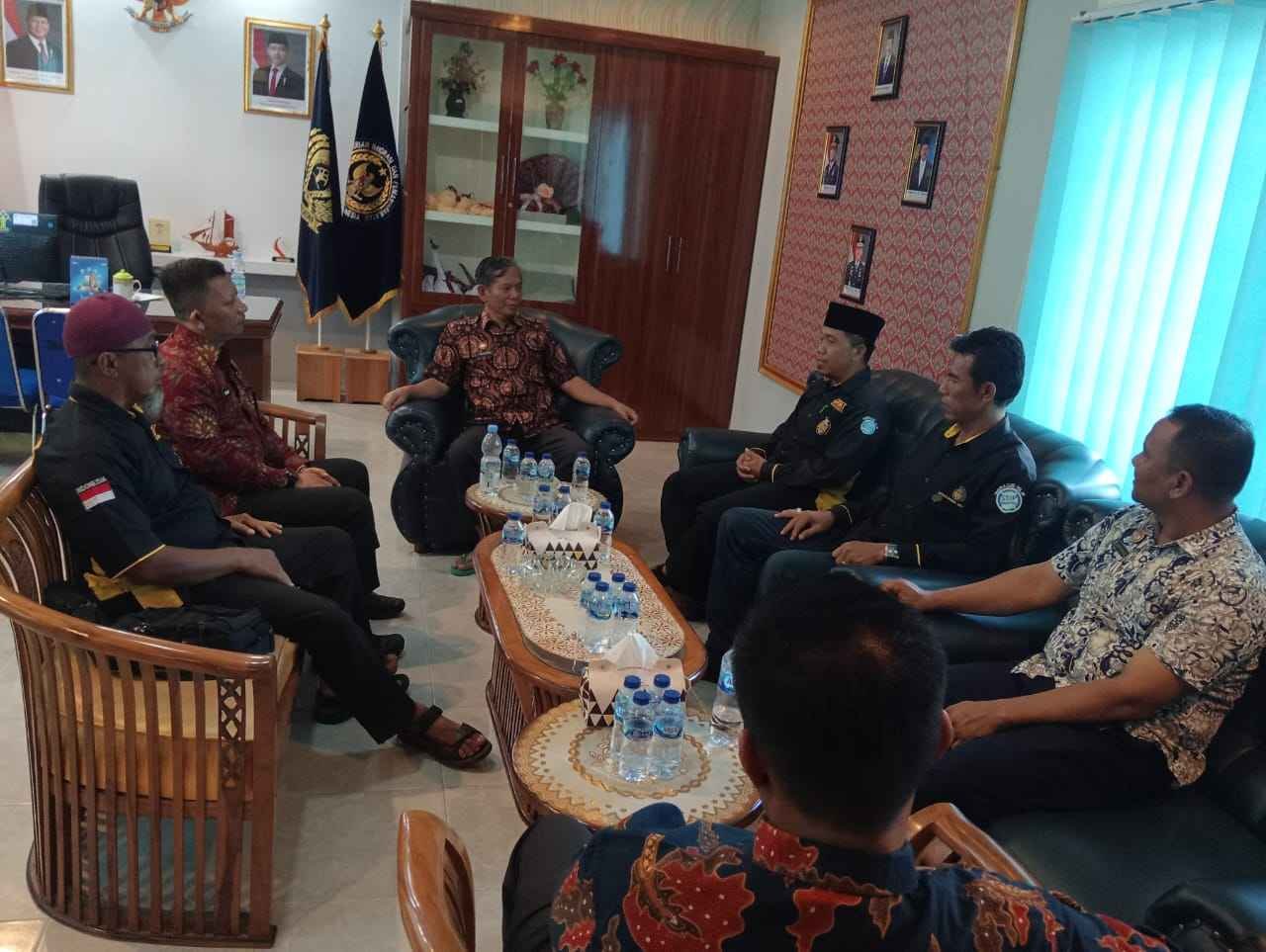 KA. Lapas Kelas IIA Tembilahan Terima Kunjungan Pengurus DPC Granat Inhil