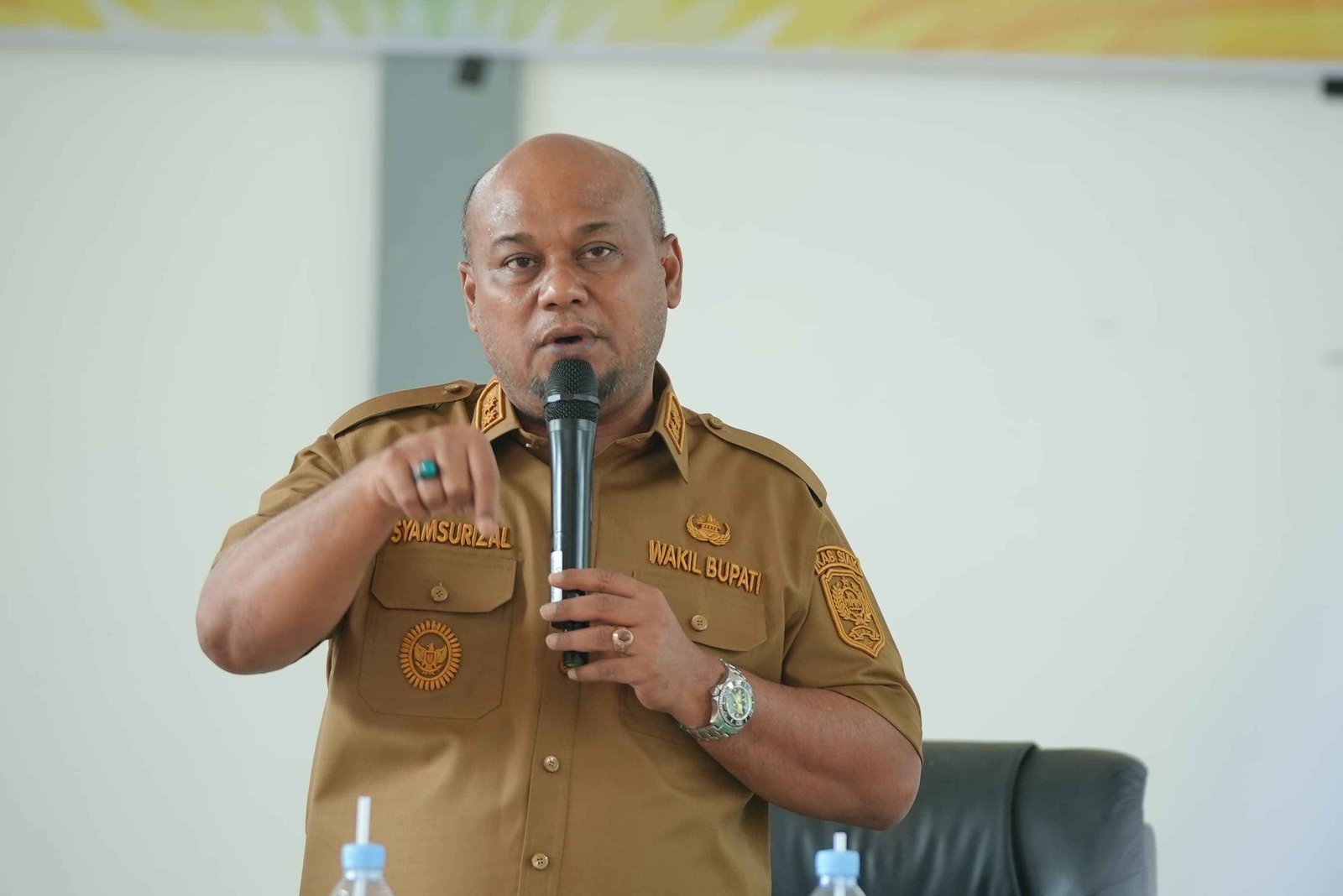 Wabup Siak Syamsurizal; Pemkab Siak Prioritaskan Kebutuhan Layanan Langsung Kepada Masyarakat