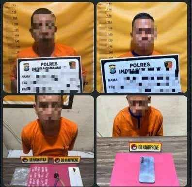 Polres Inhil Ungkap Kasus Peredaran Narkotika, Dua Pengedar Diamankan Bersama Barang Bukti Shabu 5,43 Gram