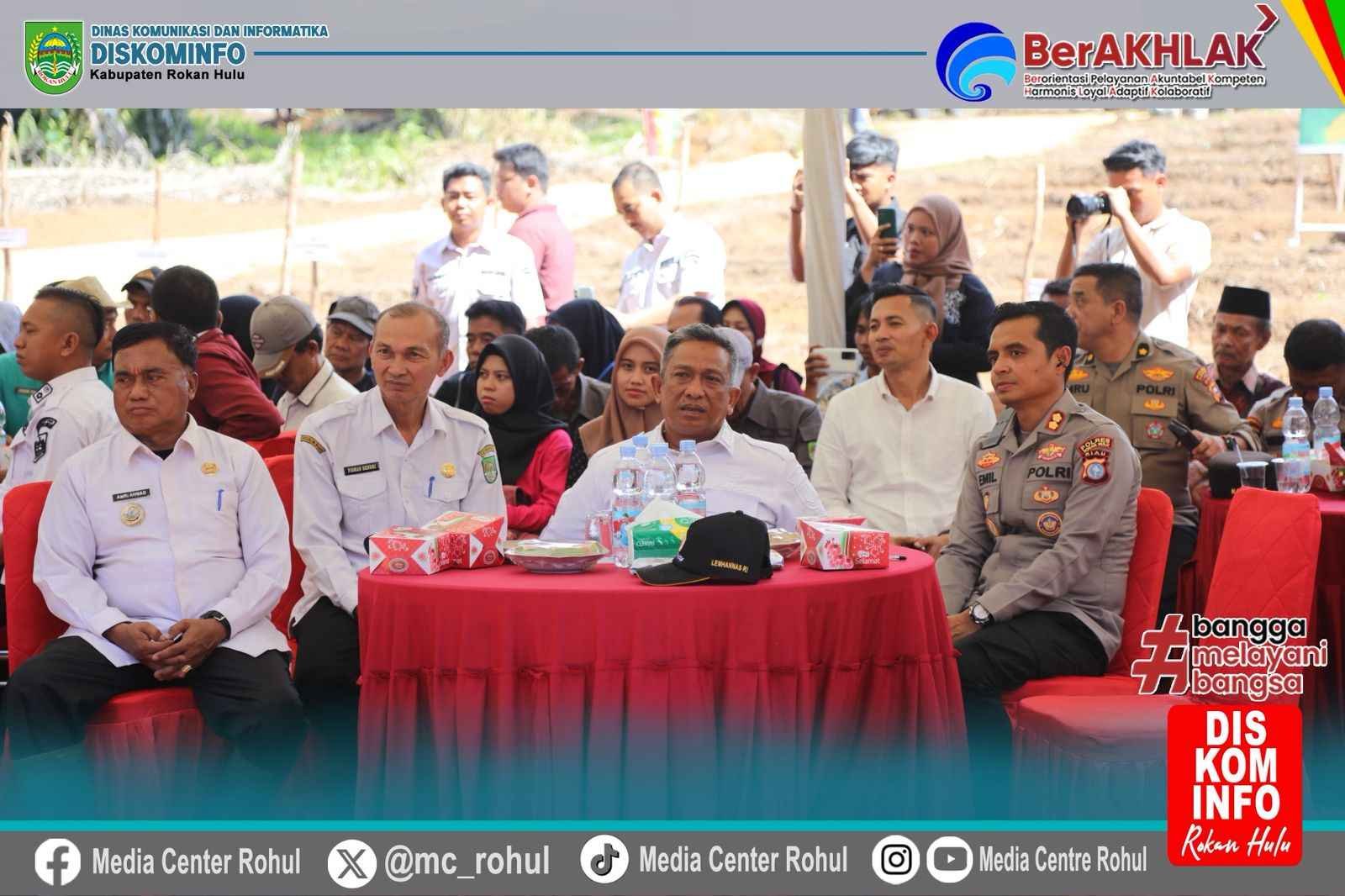Bupati dan Polres Rohul Bersama Universitas Rokania Kompak Sukseskan Gerakan Nasional Penanaman Jagung Serentak