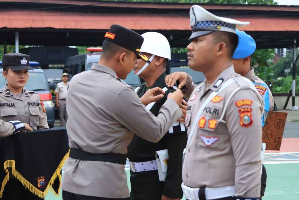 Apel Gelar Pasukan Operasi Patuh Lancang Kuning 2025 di Polres Indragiri Hilir: Wujudkan Tertib Lalu Lintas Menuju Indonesia Emas