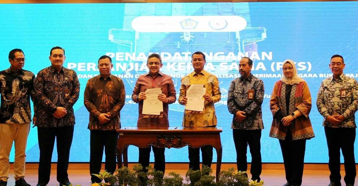 Perkuat Tata Kelola Sektor Kelautan, KPK Fasilitasi Penandatanganan PKS antara KKP dan Kemenkeu