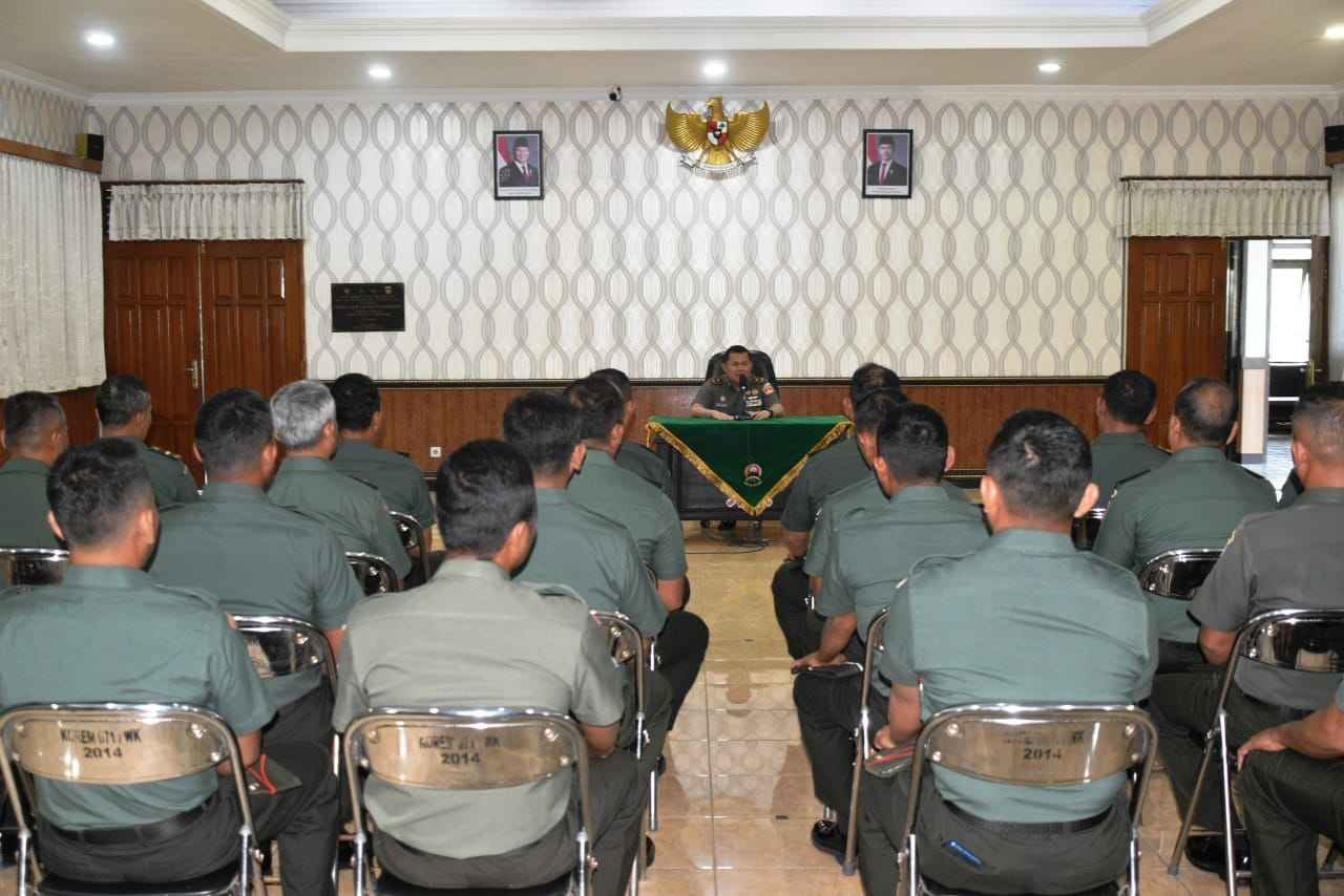 Danrem 071/Wijayakusuma : Kembangkan potensi diri di mana bertugas