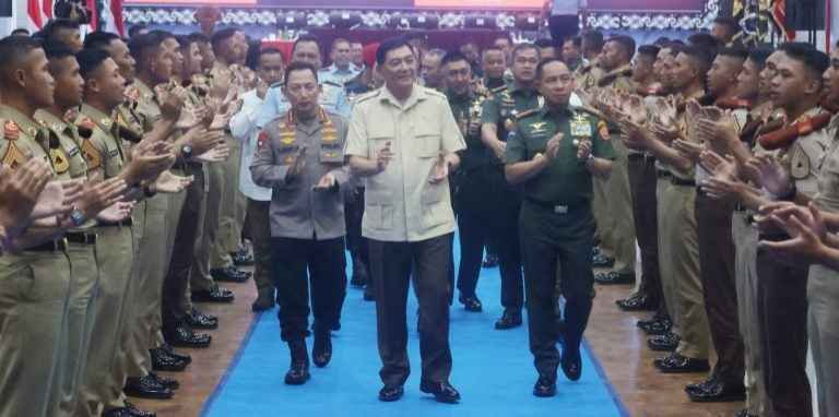 Menhan RI Sjafrie Bekali Capaja TNI & Polri, Tekankan Tiga Pilar Fundamental