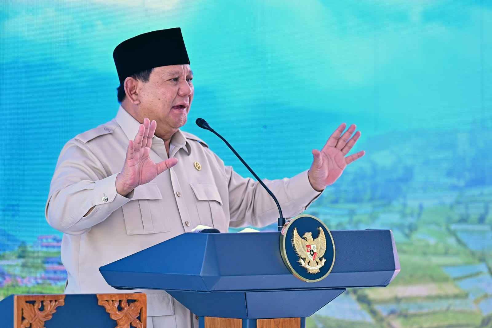 Serakahnomics” Jadi Musuh Baru, Presiden Prabowo Subianto Ingin Ekonomi Kembali ke Rakyat  