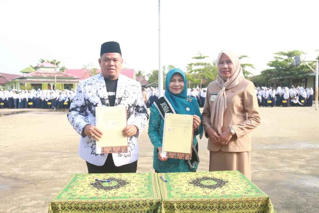 Peringatan Hari Anak Nasional di Inhil di Tutup Dengan Penyerahan Hadiah