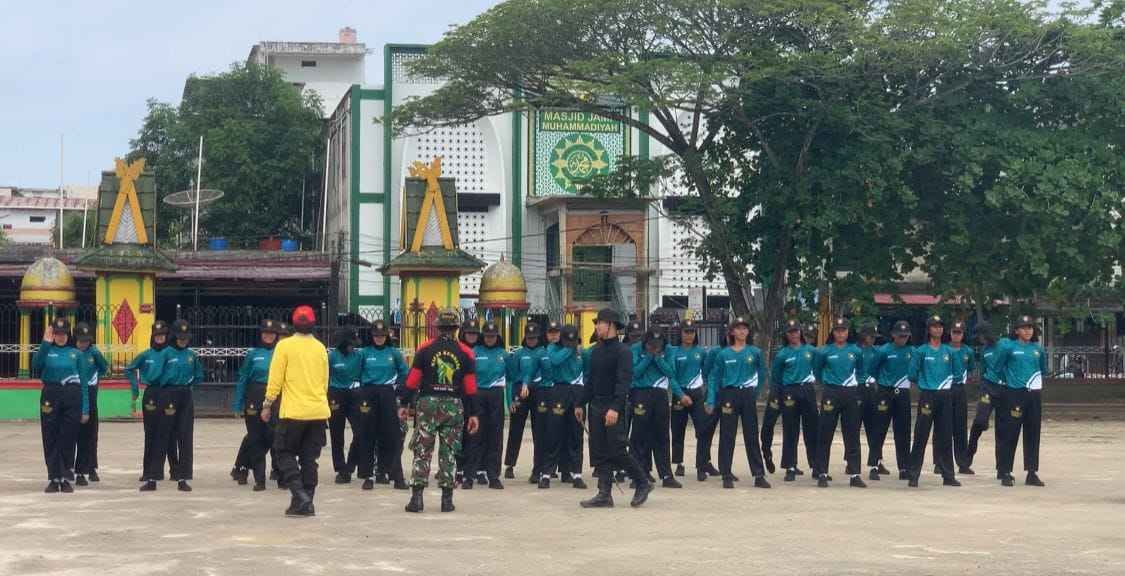Personel Kodim 0314 Inhil turut kawal Pembentukan Paskibraka 2025, Latihan Hari Kedua Fokus Penyamaan Gerakan Dasar