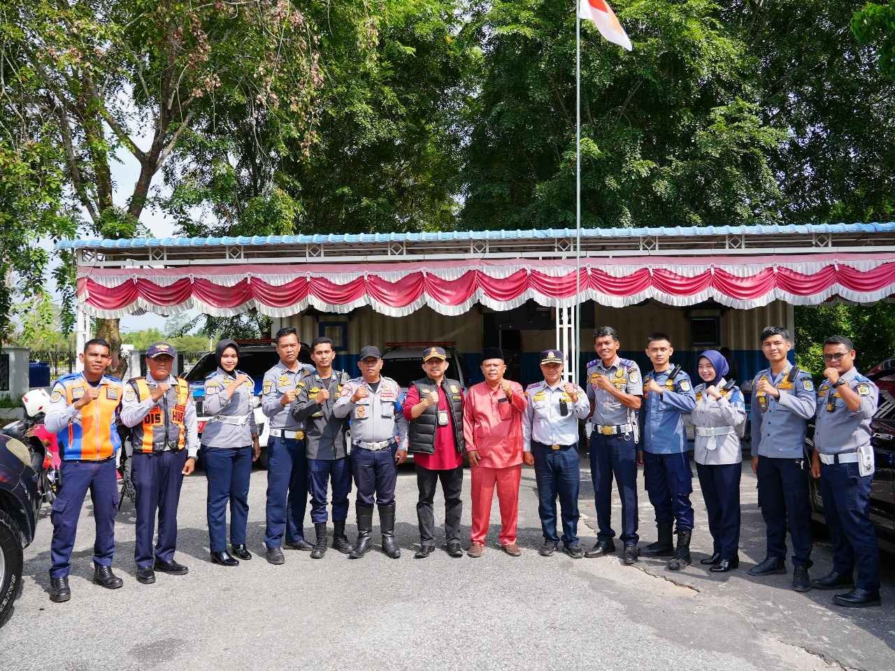 Dishub Siak Gelar Operasi Pemeriksaan Kendaraan Angkutan dan Tertibkan Puluhan Mobil ODOL Bermuatan Sawit.