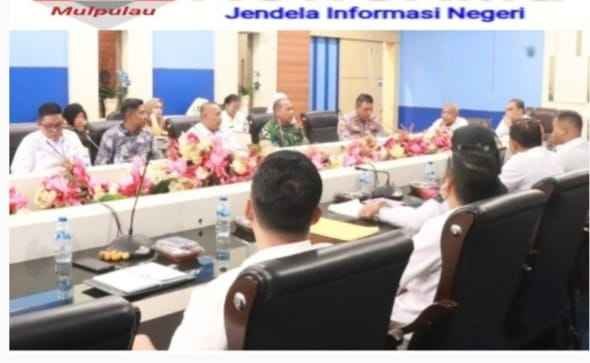 Lapas Pasir Pengaraian Hadir Di Rapat Pinal Persiapan HUT RI Ke 80 Tingkat Kabupaten Rokan Hulu 
