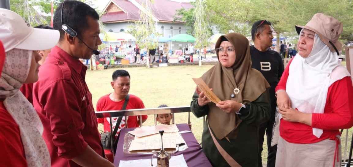 Rumah dinas Bupati menjadi tempat Keceriaan Warga Siak di jadikan Rumah Rakyat”