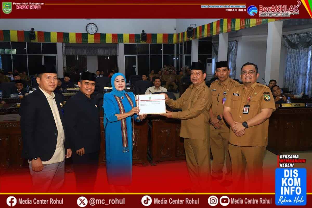Wabup Syafaruddin Poti Hadiri Rapat Paripurna Penyampaian KUA-PPAS Perubahan Tahun Anggaran 2025.