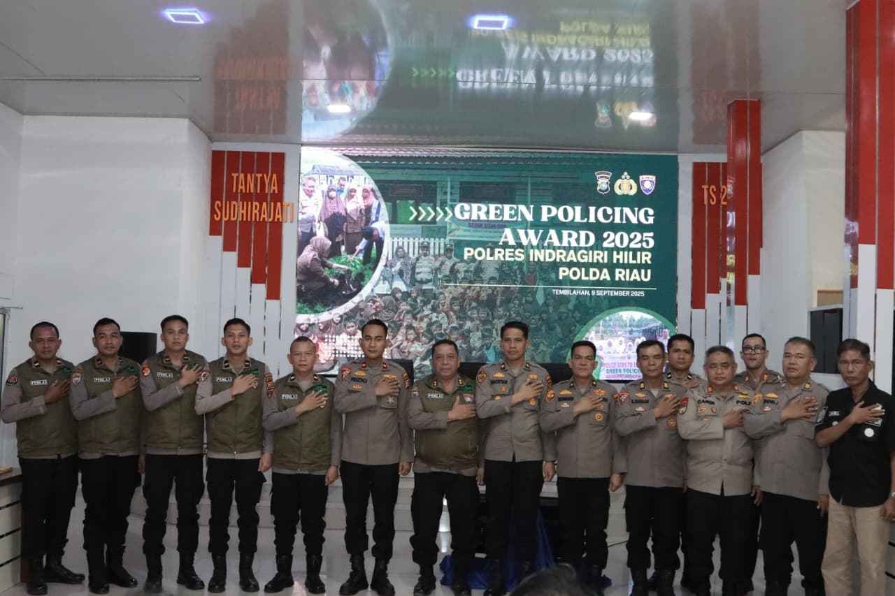 Tim Penilai Green Policing Award, Tinjau Program di Polres Inhil, Tekankan Pentingnya Inovasi dan Komitmen