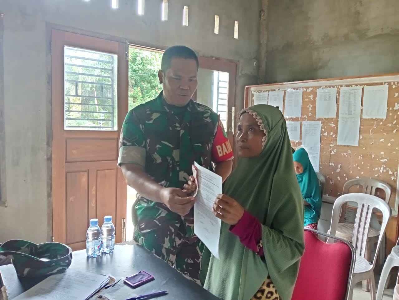 Penyaluran Bantuan Langsung Tunai (BLT)- DD , Desa Pekan Kamis 