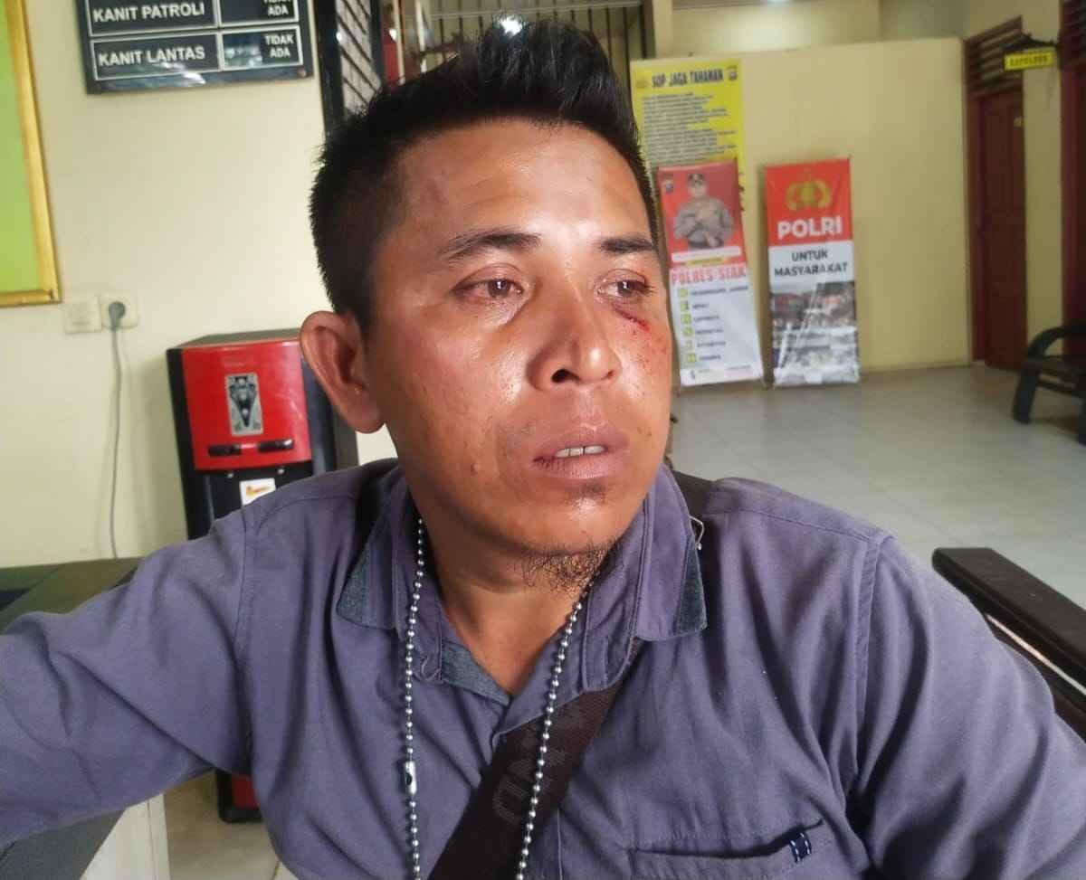 Minta Kapolres siak tangkap pengeroyokan Wartawan Saat Liput BBM Ilegal di Kandis,.