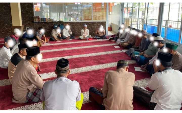 Warga Binaan Lapas Pasir Pangaraian Rutin Ikuti Pengajian untuk Memperkuat KeimananWarga 