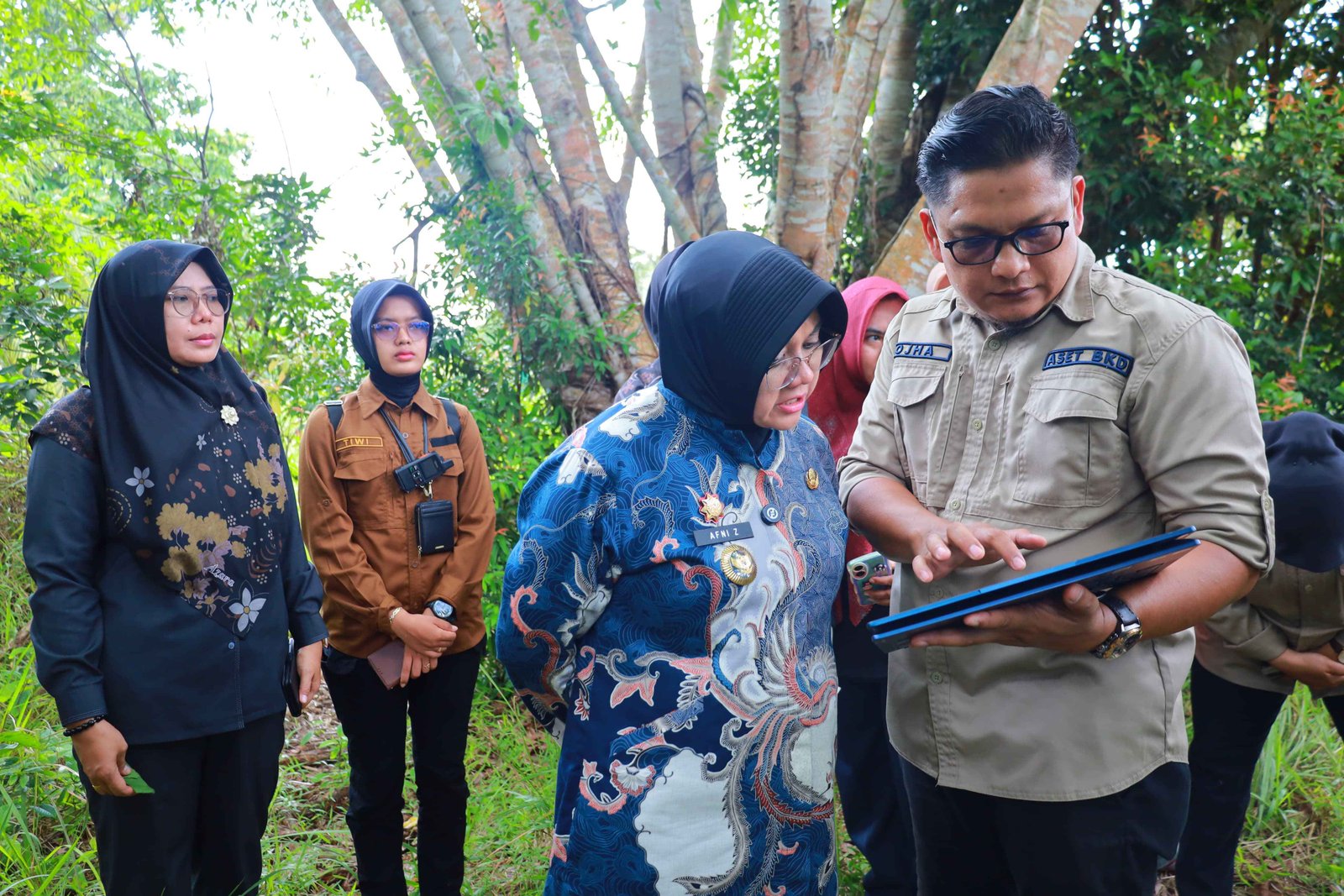 Berkunjung ke Pusako Afni Terima Masukan Masyarakat dan Perangkat Kecamatan.