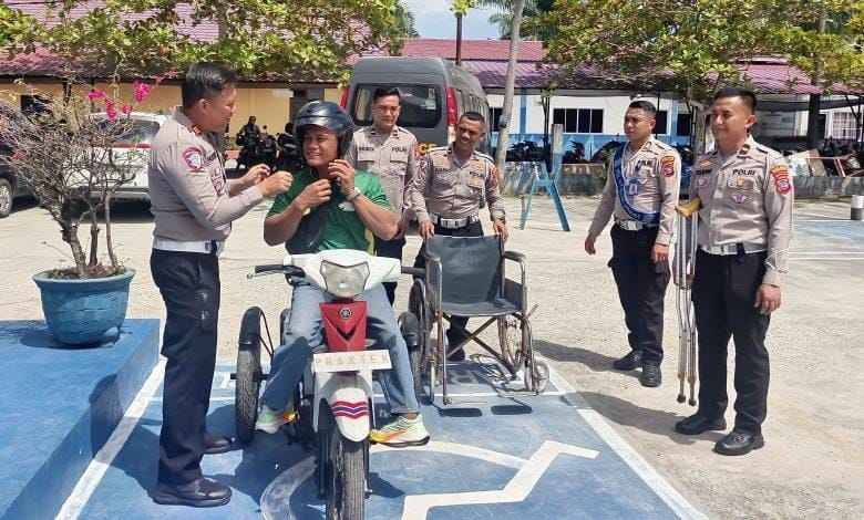 Satlantas Polres Sergai Beri Layanan SIM Inklusif untuk Difabel