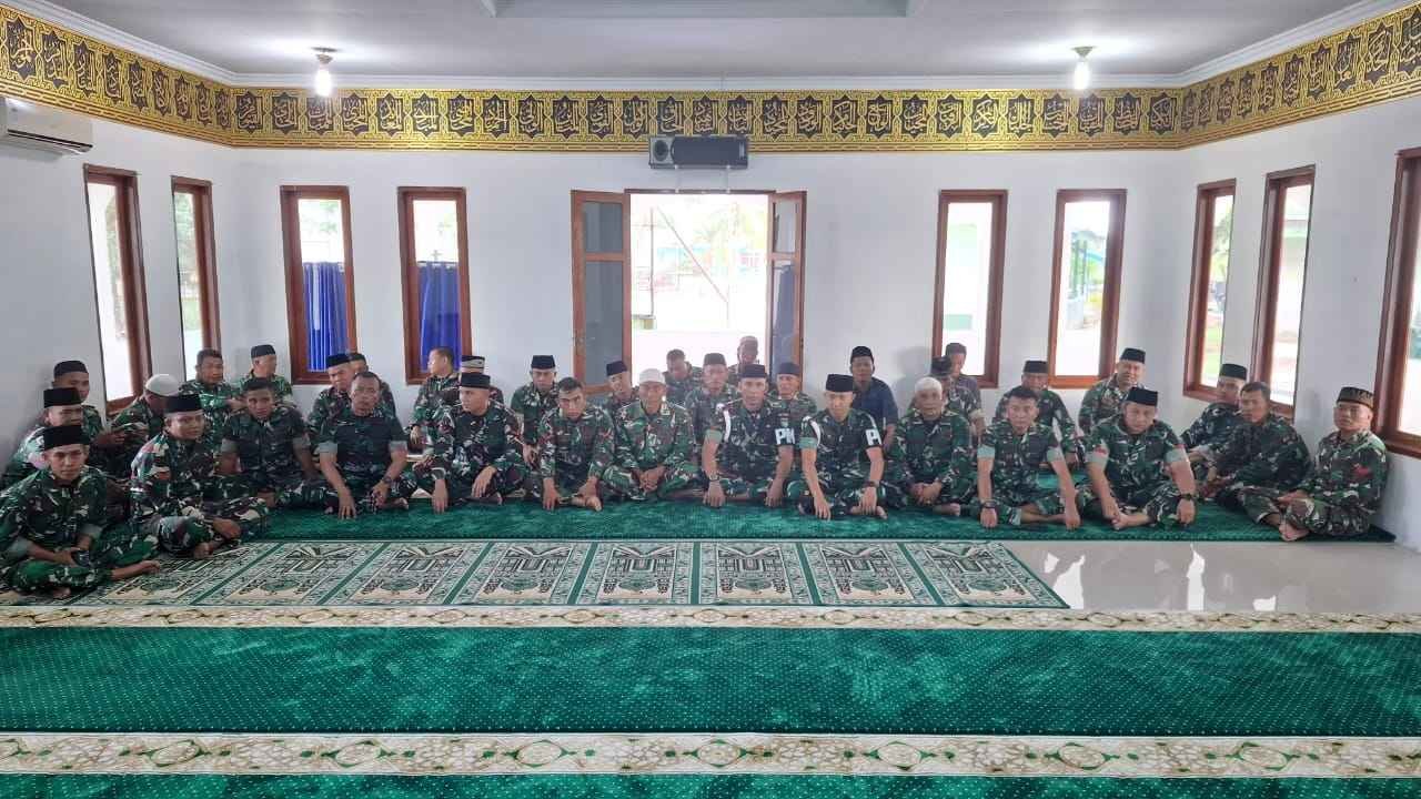 Menjelang HUT ke-80 TNI, Kodim 0314/Inhil Gelar Doa Bersama untuk Keselamatan dan Kebersamaan Prajurit