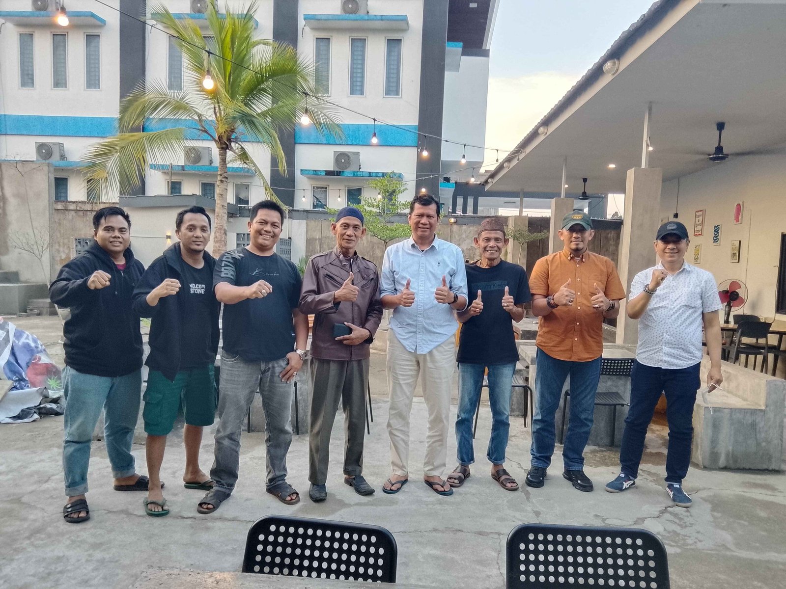 Silahturahmi dan Ngopi Bareng Bea dan Cukai Tembilahan, Ketua APPSI Inhil : Kami Siap Bersinergi 