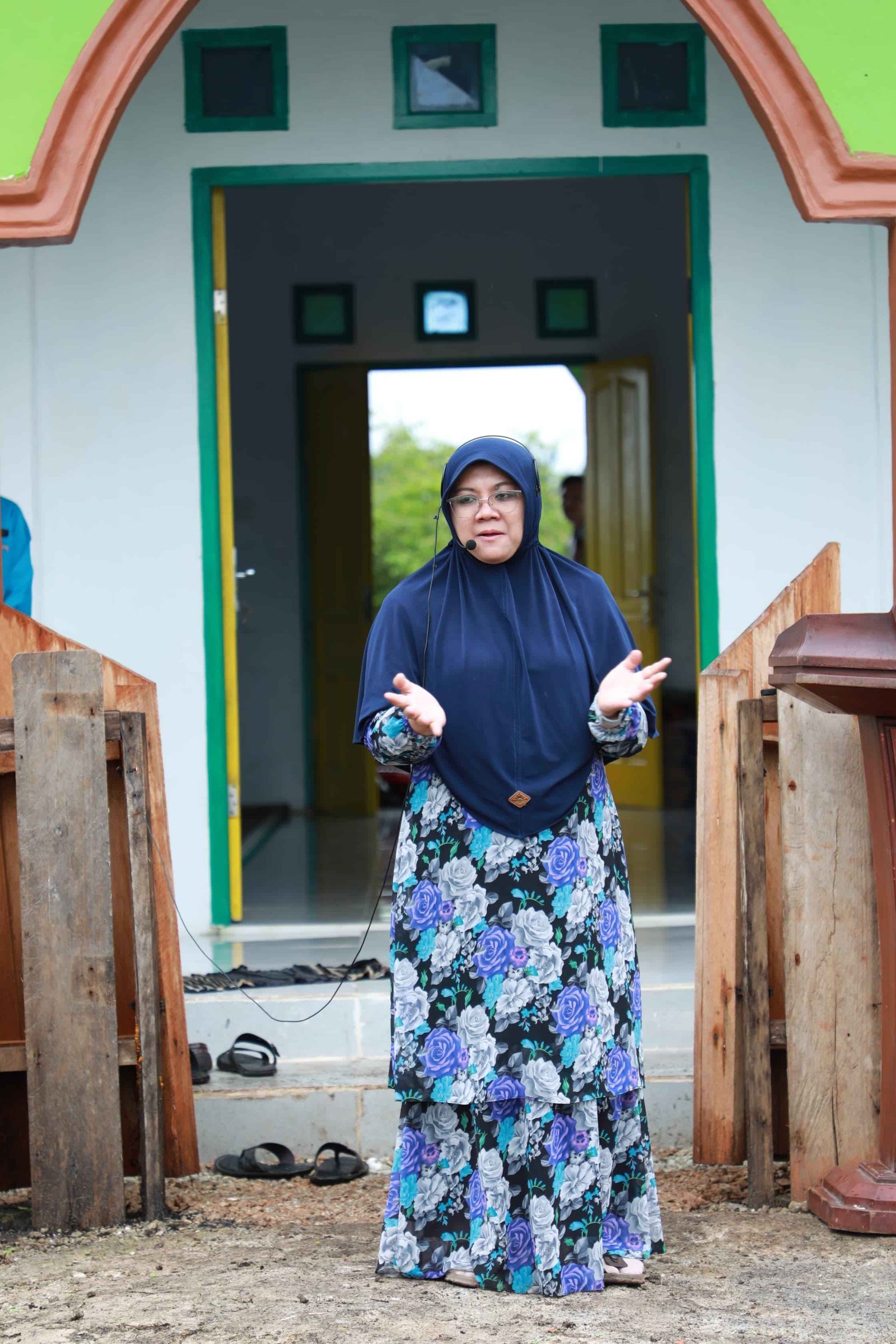 Bupati Siak Resmikan Masjid Sabilul Hidayah di Dusun Mungkal, Sungai Apit.
