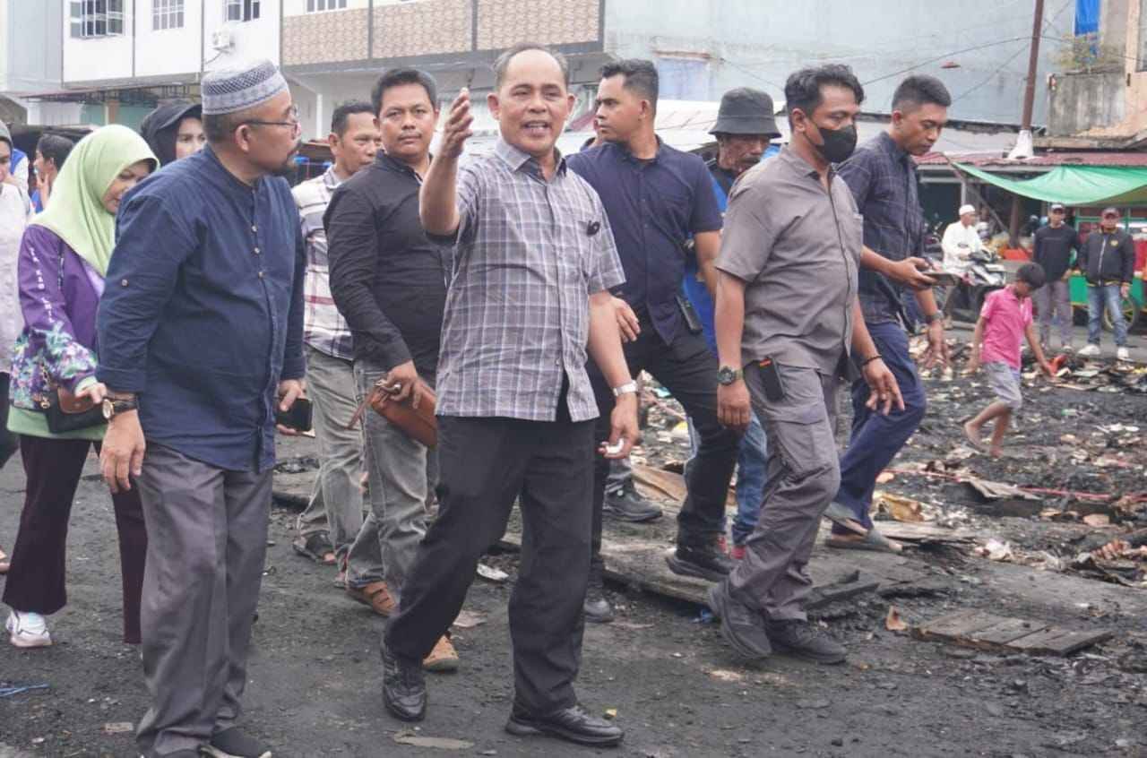 Ketua APPSI Alex Saputra Apresiasi Komitmen Bupati Herman Bangun Kembali Pasar yang Terbakar