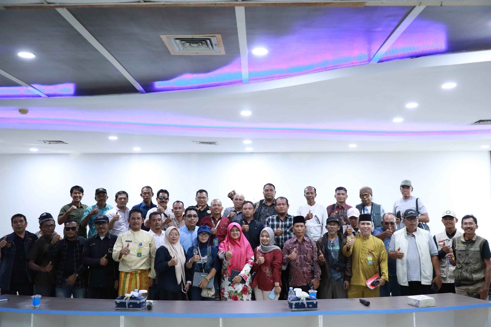 Bupati siak Curhat  bersama Pers, menuju untuk membangun Negeri