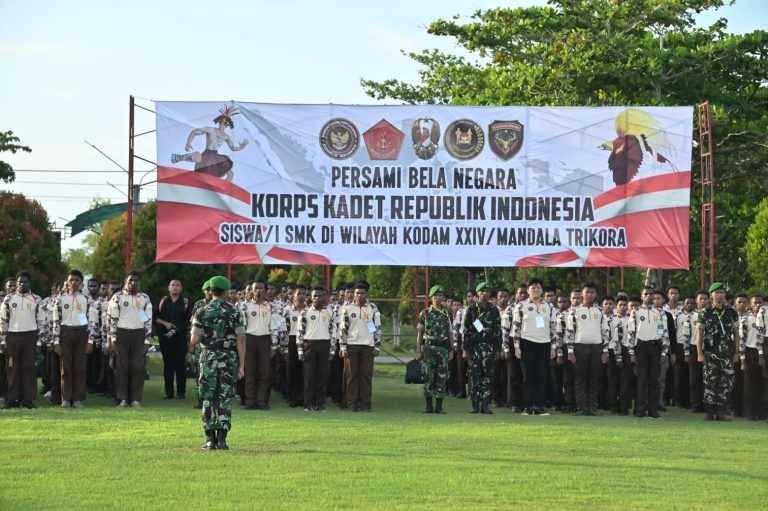 Kemhan RI dan KKRI Tumbuhkan Semangat BeLa Negara bagi Generasi Muda Papua Selatan di Merauke