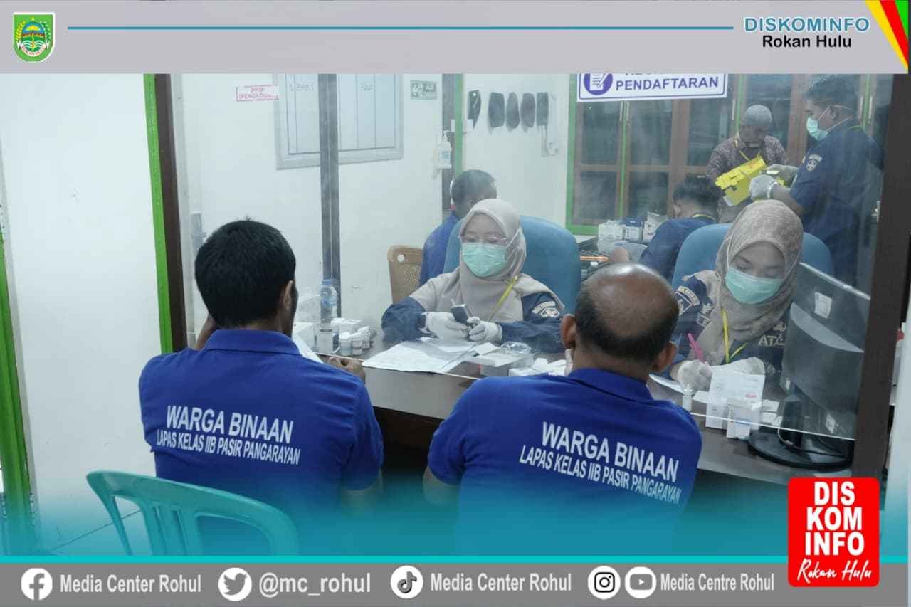 Pemkab Rohul Gelar Cek Kesehatan Gratis di Lapas Pasir Pengaraian, Wujud Nyata Peringatan HKN ke-61