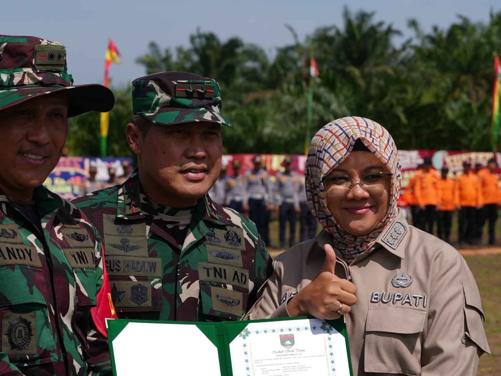 Bupati Siak : TMMD Mampu Sentuh Pembangunan hingga Pelosok Kampung