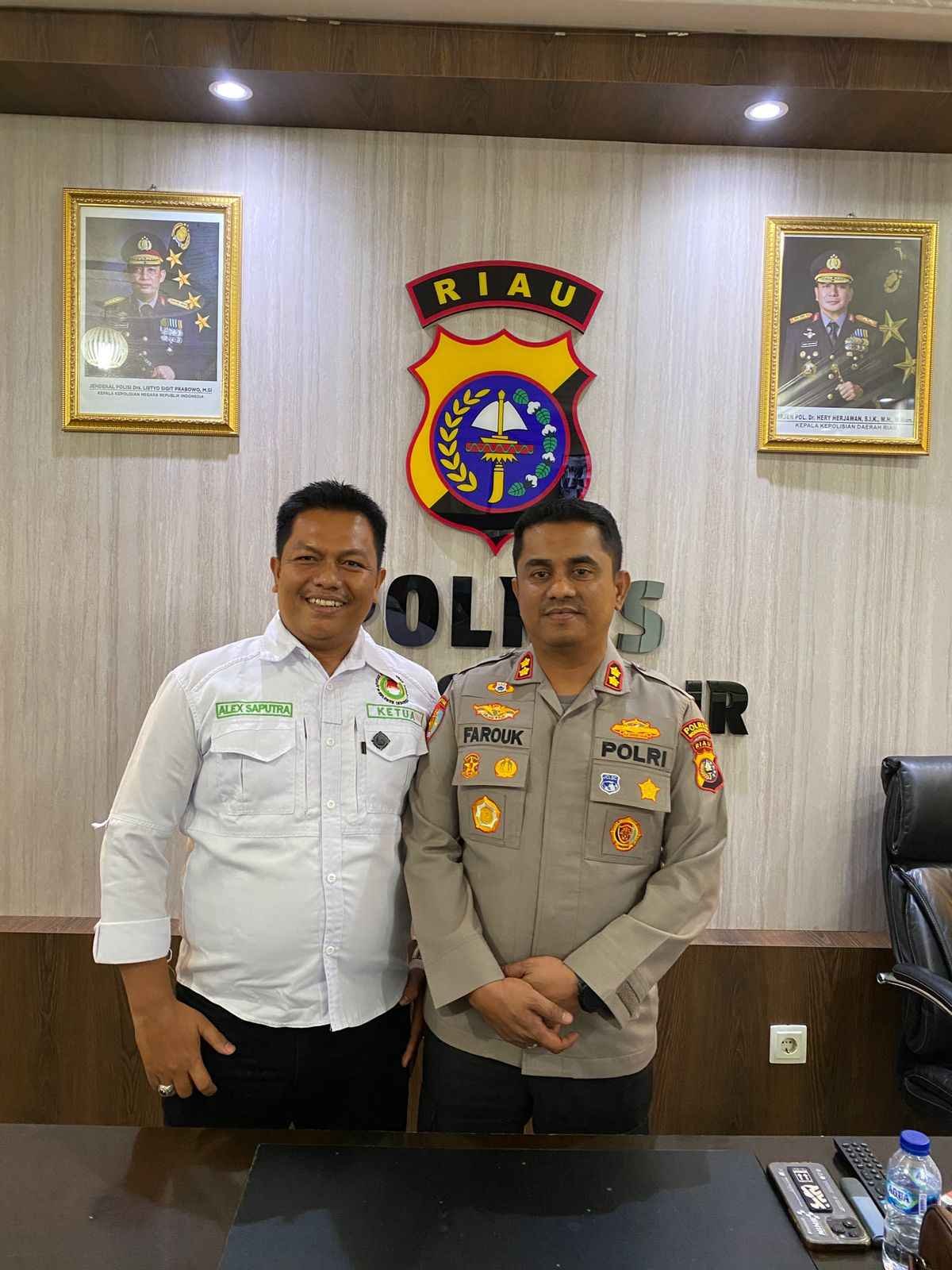 APPSI Inhil Gelar Silaturahmi dan Audiensi Bersama Kapolres Indragiri Hilir