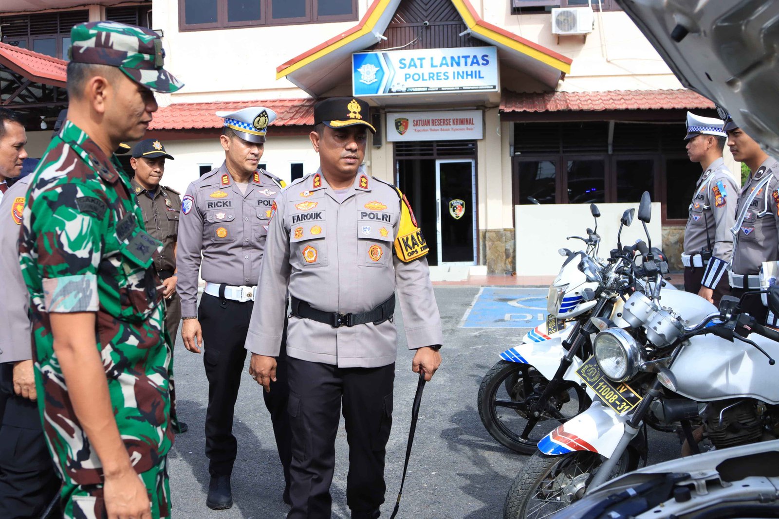 Operasi Zebra lancang Kuning 2025 Kabupaten Indragiri Hilir Dimulai Hari Ini