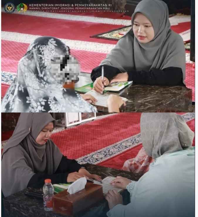 Pengajian Membaca Al-Qur,an Hadirkan Keteduhan bagi Warga Binaan Perempuan Lapas Pasir Pangarayan