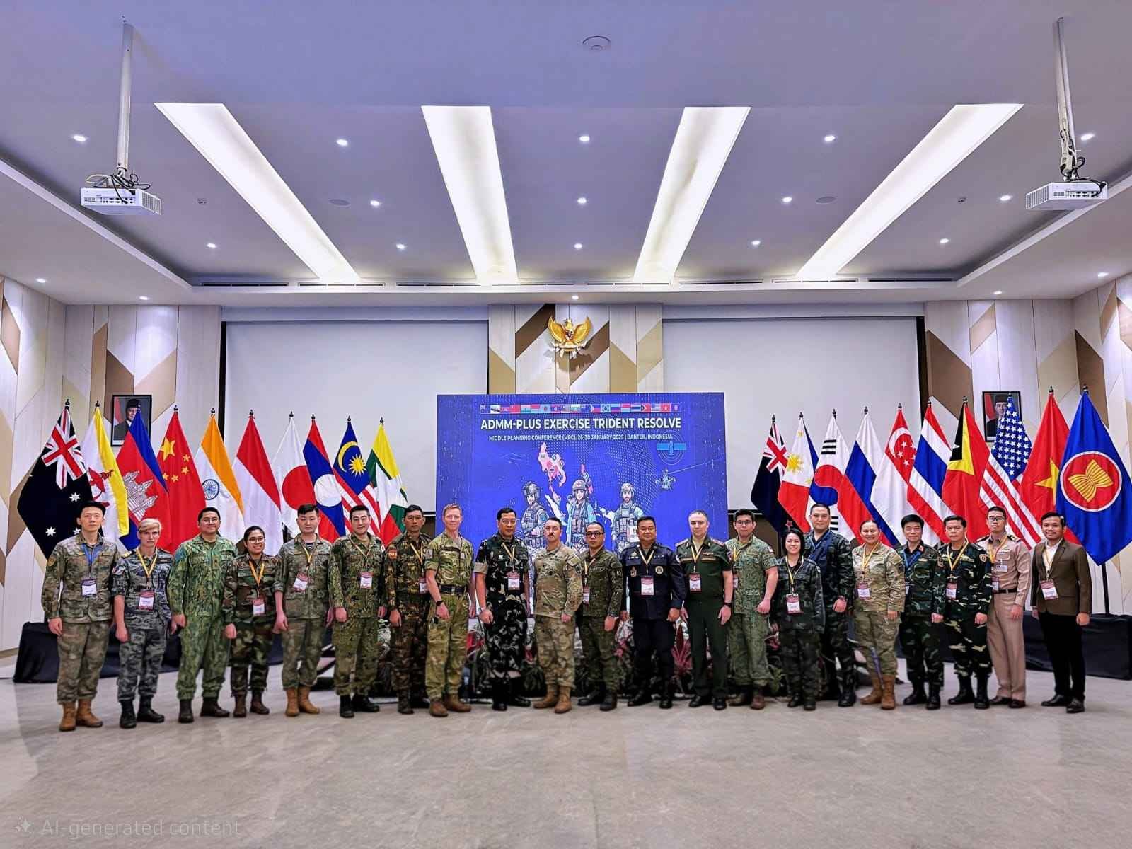Perkuat Resiliensi Kawasan terhadap Bencana, Kemhan RI Gelar Middle Planning Conference ‘Exercise Trident Resolve
