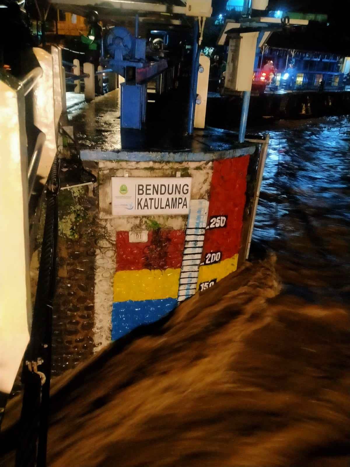 ‎Bendung Katulampa, Bogor, dilaporkan berstatus siaga 3 pada Kamis, 29 Januari 2026.