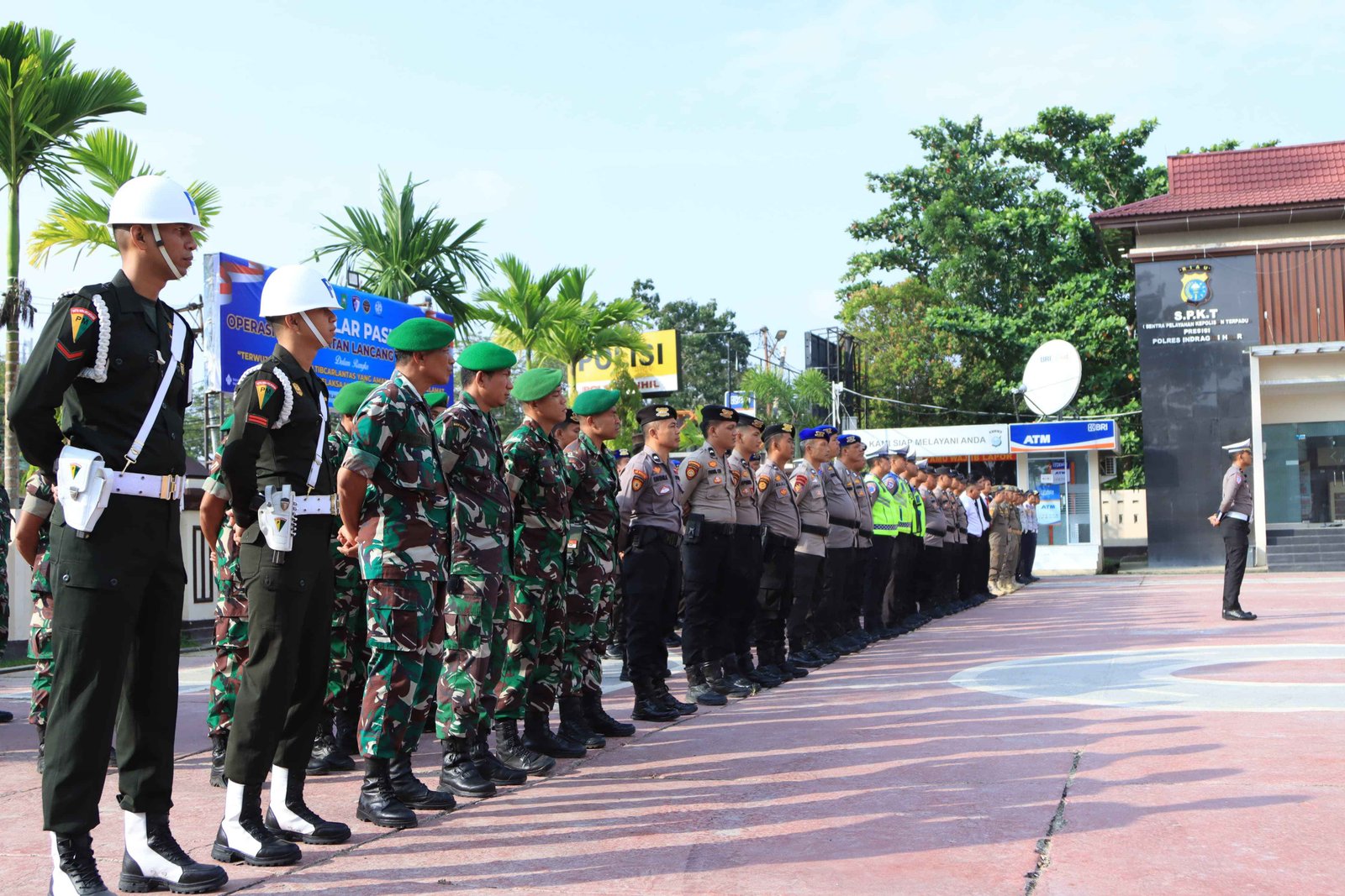 ‎Polres Inhil Gelar Apel Pasukan Operasi Keselamatan Lancang Kuning 2026