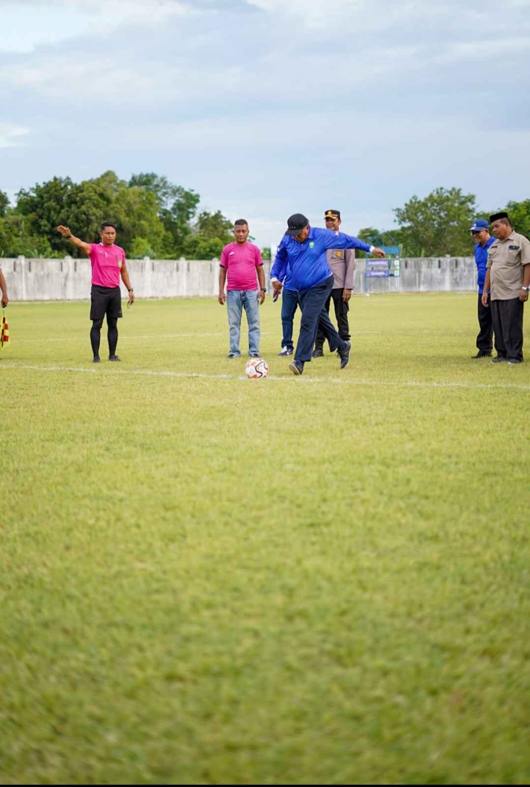 Bersiap Menuju Porprov Riau 2026 Pemkab Siak Gelar Kejuaraan Sepakbola Usia 19