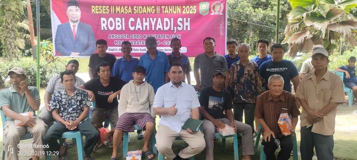 ROBI CAHYADI,SH Laksanakan Reses ll Masa Sidang ll Tahun 2025,