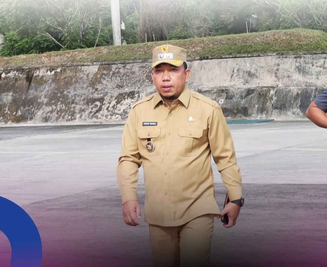 WAKIL BUPATI  SIAK HUSNI MERZA HADIRI APEL KESIAPAN KEBAKARAN HUTAN BERSAMA METRI KOORDINATOR DIDANG POLITIK,  HUKUM REPUBLIK INDONESIA