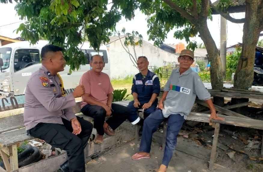 Ajak Kaum Baby Boomers Tidak Golput, Polsek Mandau Gaungkan Pentingnya Partisipasi Pilkada