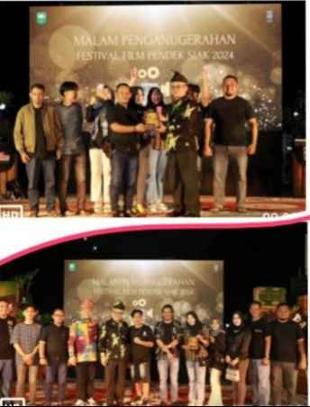 Pjs Bupati Siak Indra hadirin  Festival Film Pendek Siak Ruang Bagi Penggiat Seni Untuk Tampilkan Karya Terbaik.