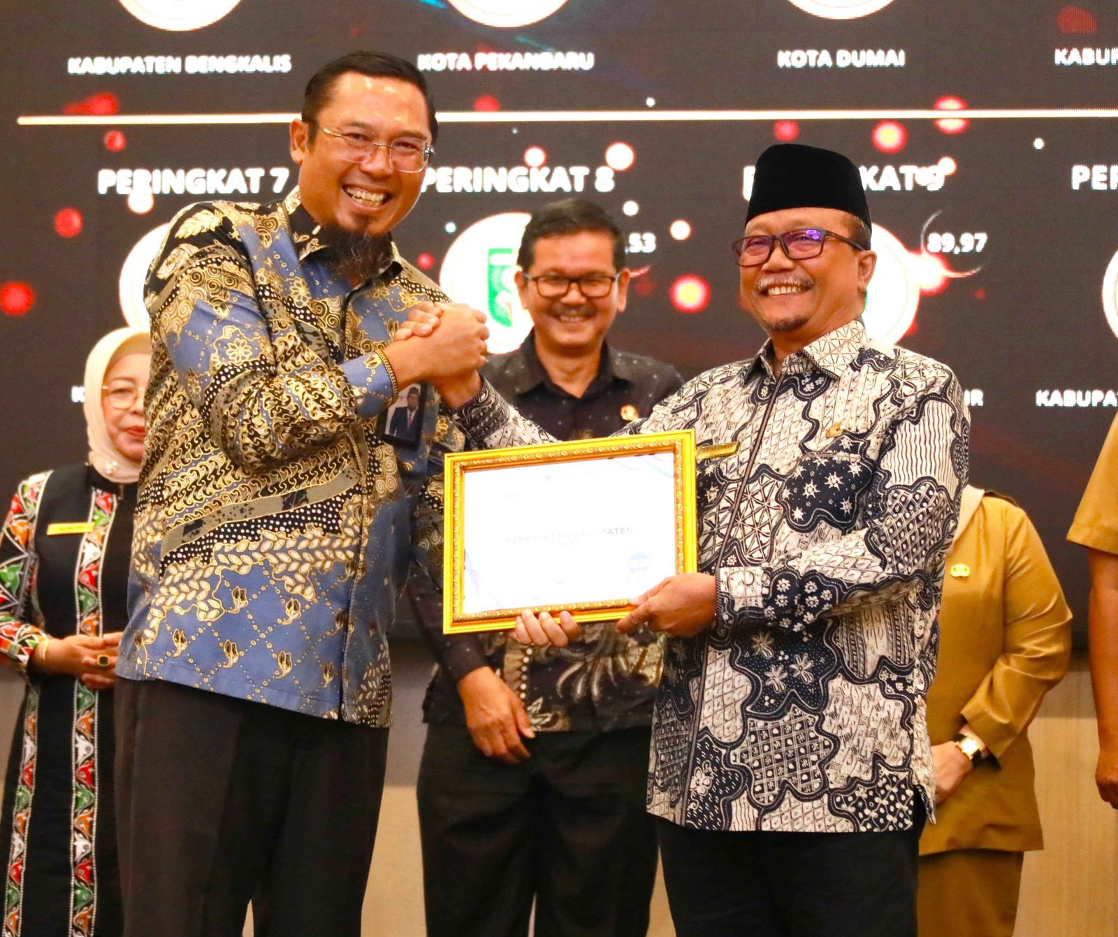 Kabupaten Siak kembali terima Opini Kualitas Tertinggi dari Ombudsman RI